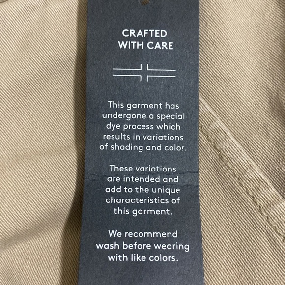 LIVERPOOL Los Angeles Men's The Chino Pant KHAKI Pants 36x32 - Picture 9 of 9